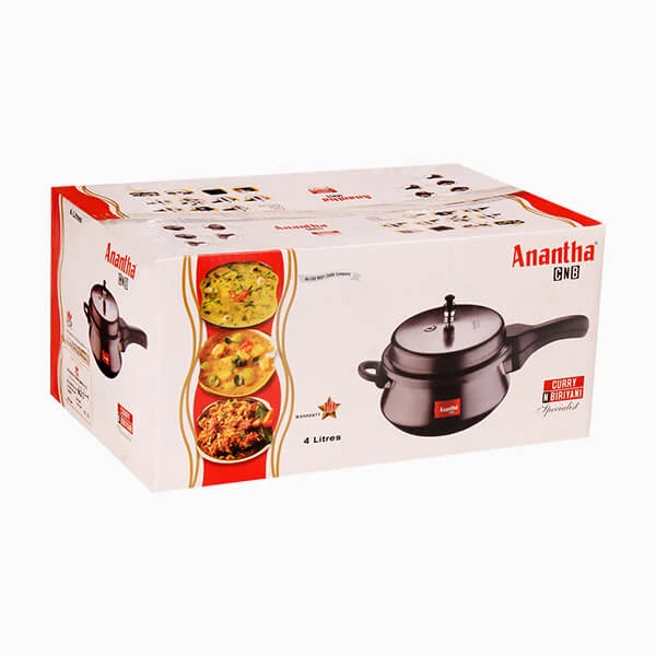 Anantha CNB Black - Curry and Briyani Pressure Cookers (4 L) Anantha CNB Black - Curry and Briyani Pressure Cookers (4 L)
