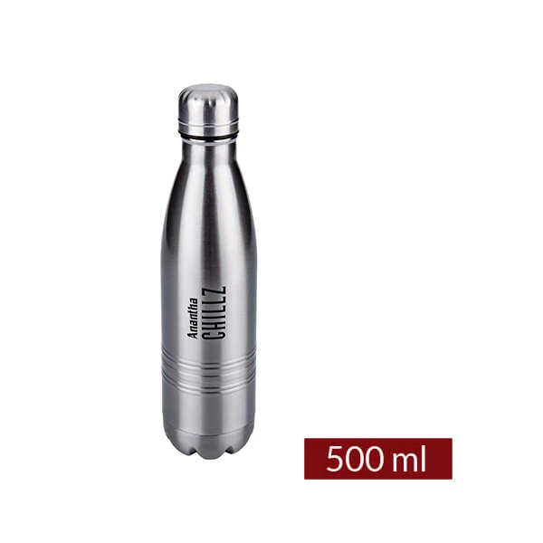 Anantha Chillz - Hot & Cold Stainless Steel Flask (500 ML) Anantha Chillz - Hot & Cold Stainless Steel Flask (500 ML)