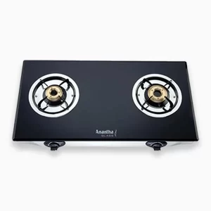 Anantha Glass - Glass Top LPG Stoves (2 Burners) Anantha Glass - Glass Top LPG Stoves (2 Burners)