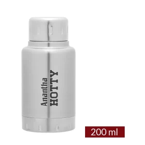 Anantha Hotty - Hot & Cold Stainless Steel Flask (250 ML) (New) Anantha Hotty - Hot & Cold Stainless Steel Flask (250 ML) (New)