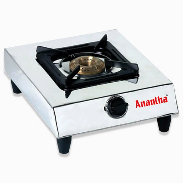 Anantha Cute - Stainless Steel LPG Stoves (1 Burner) Anantha Cute - Stainless Steel LPG Stoves (1 Burner)