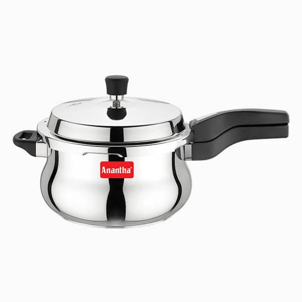 Anantha Steely Handi - Stainless Steel Pressure Cookers (5.5 L) Anantha Steely Handi - Stainless Steel Pressure Cookers (5.5 L)