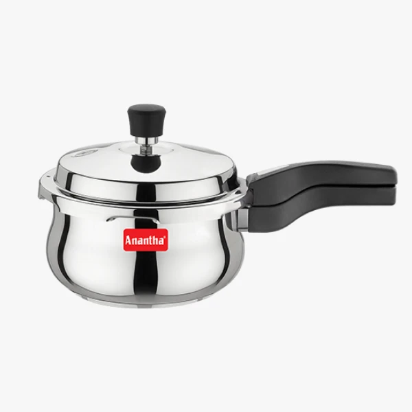 Anantha Steely Handi Stainless Steel Pressure Cooker (2.5 L) Anantha Steely Handi Stainless Steel Pressure Cooker (2.5 L)