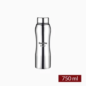 Anantha Stainles Steel H2O Water Bottle (750 ML) Anantha Stainles Steel H2O Water Bottle (750 ML)