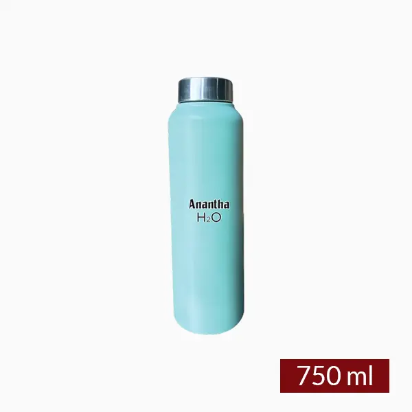 Anantha Stainles Steel H2O Colour Water Bottle (750 ML) Anantha Stainles Steel H2O Colour Water Bottle (750 ML)